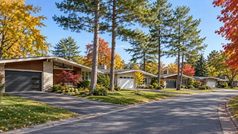 Homes with garage doors in Beaverbrook, Ottawa