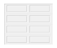 Ranch panel style — Richards-Wilcox Milestone garage door, Ottawa