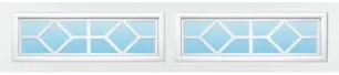 Waterton Ranch decorative window insert — Richards-Wilcox Milestone garage door, Ottawa